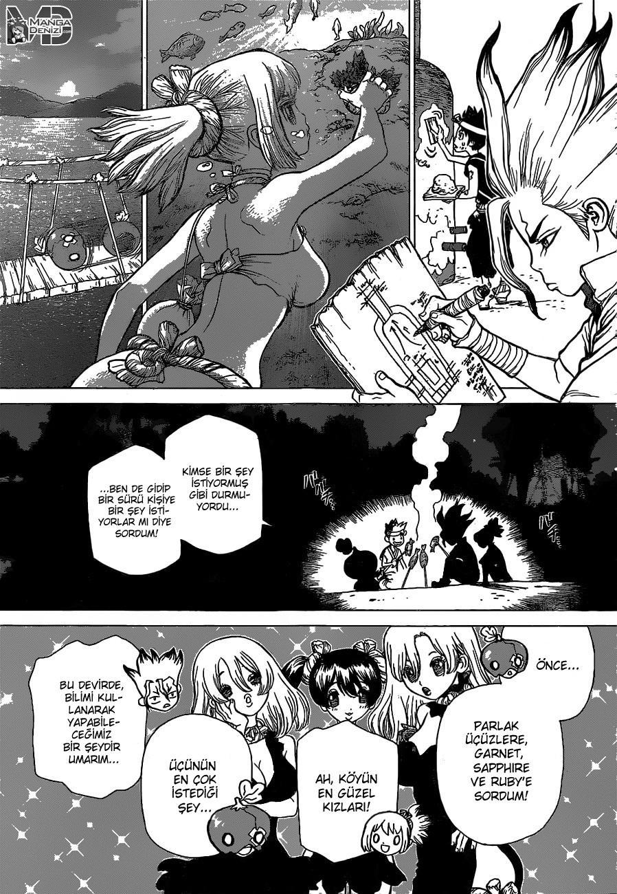 Dr. Stone mangasının 22 bölümünün 5. sayfasını okuyorsunuz.