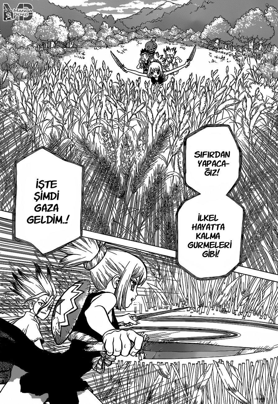 Dr. Stone mangasının 22 bölümünün 10. sayfasını okuyorsunuz.