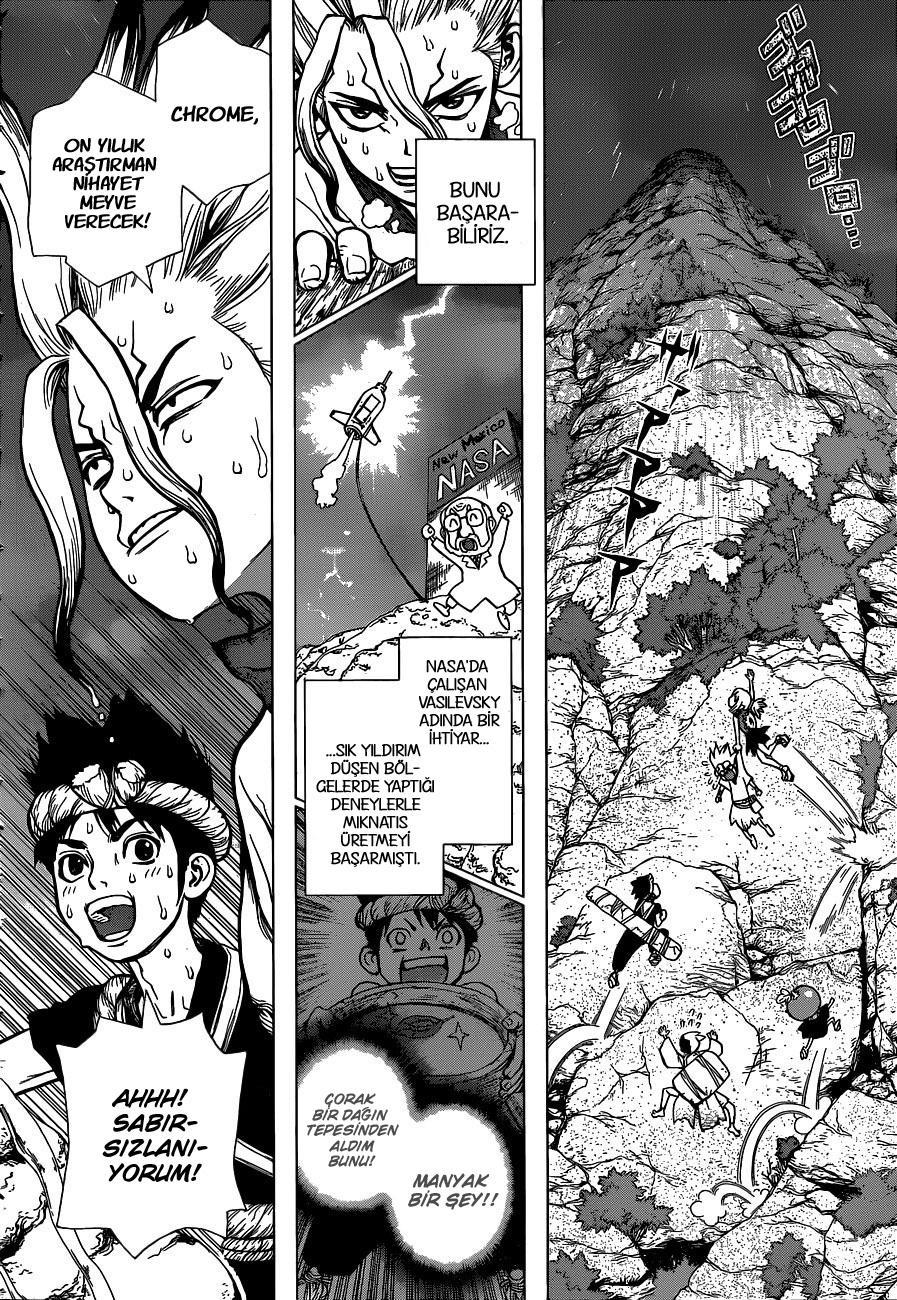 Dr. Stone mangasının 24 bölümünün 15. sayfasını okuyorsunuz.