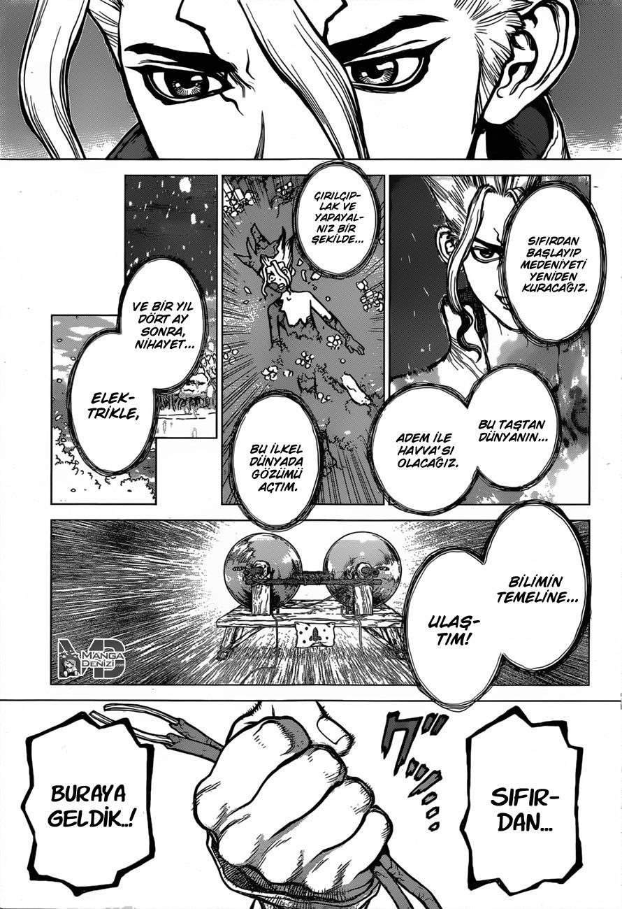 Dr. Stone mangasının 25 bölümünün 19. sayfasını okuyorsunuz.