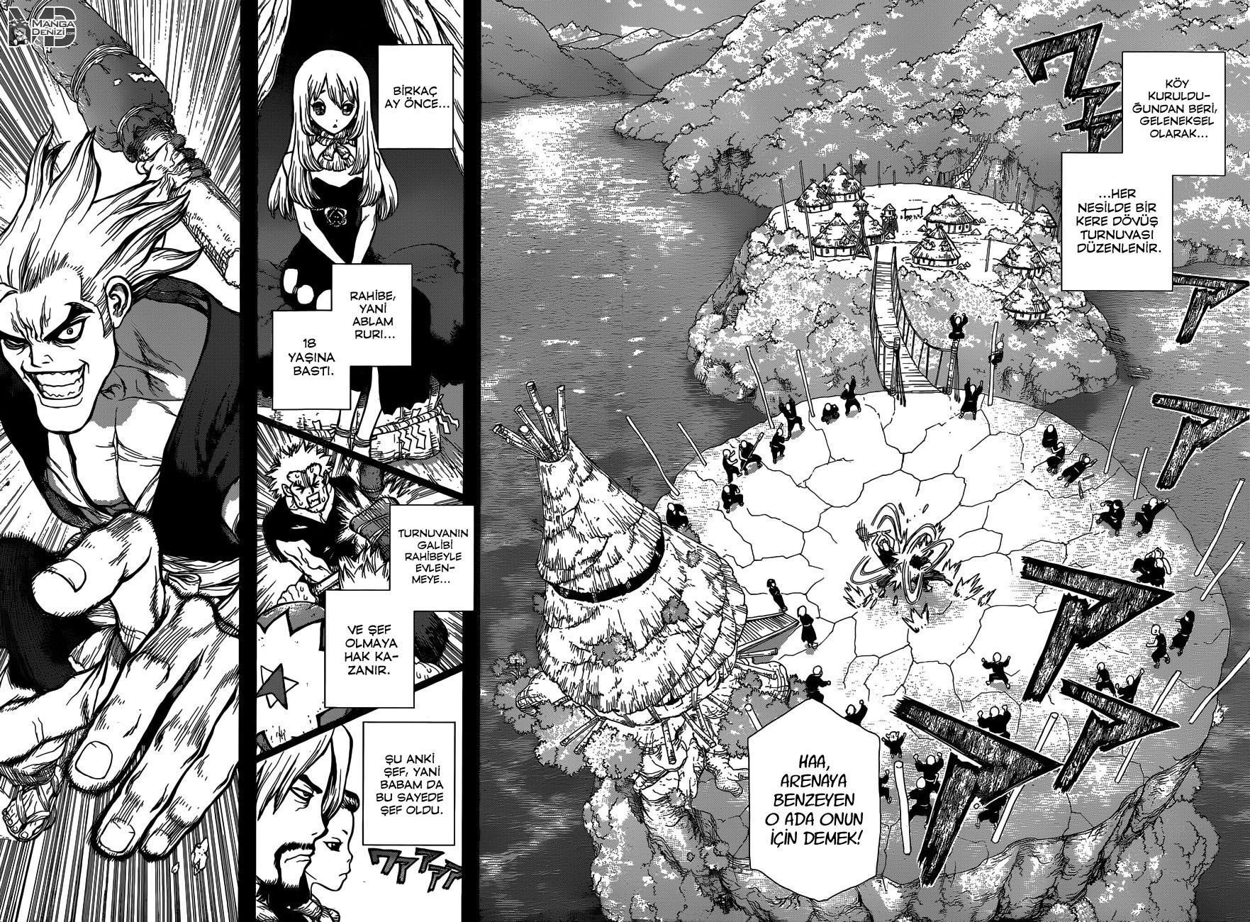 Dr. Stone mangasının 27 bölümünün 7. sayfasını okuyorsunuz.