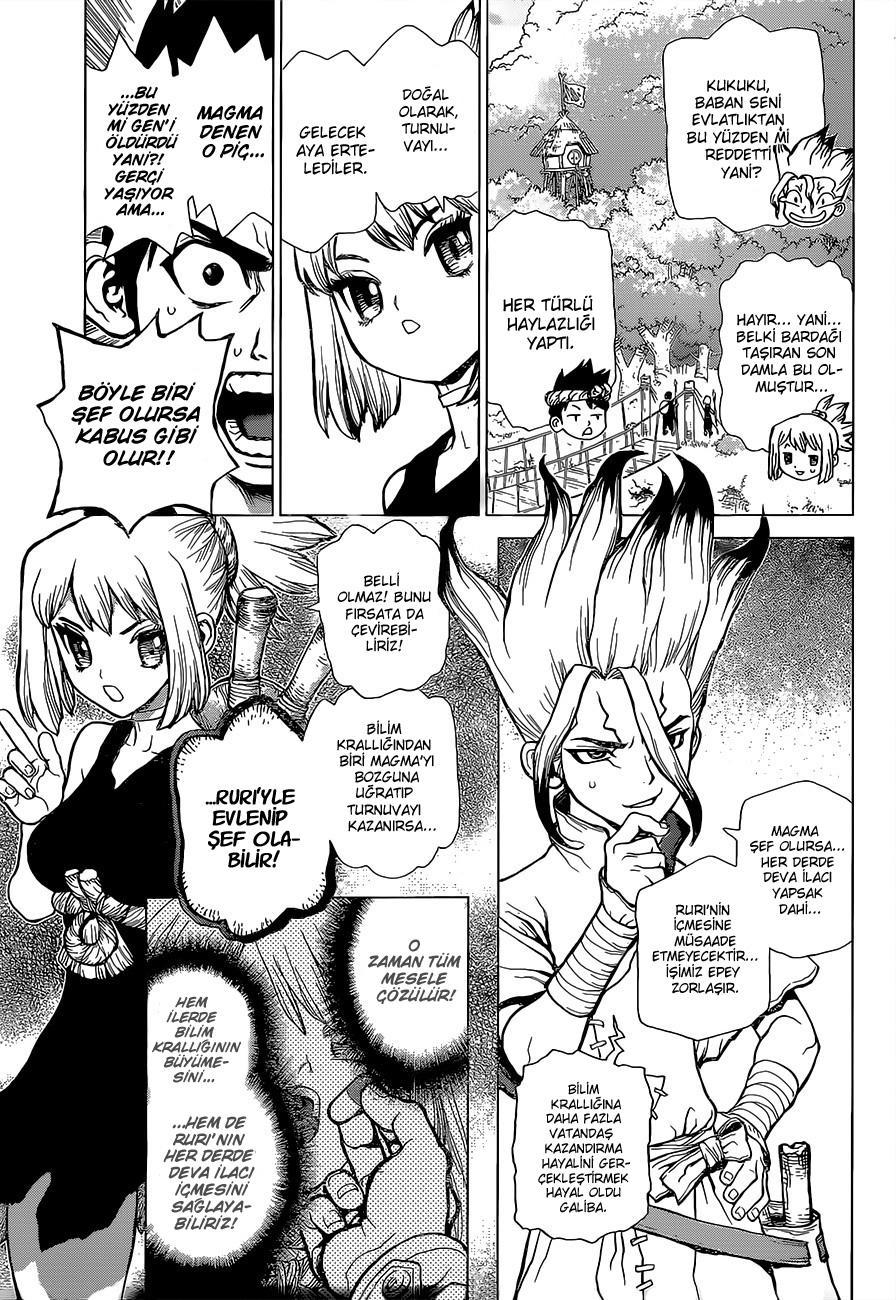 Dr. Stone mangasının 27 bölümünün 11. sayfasını okuyorsunuz.