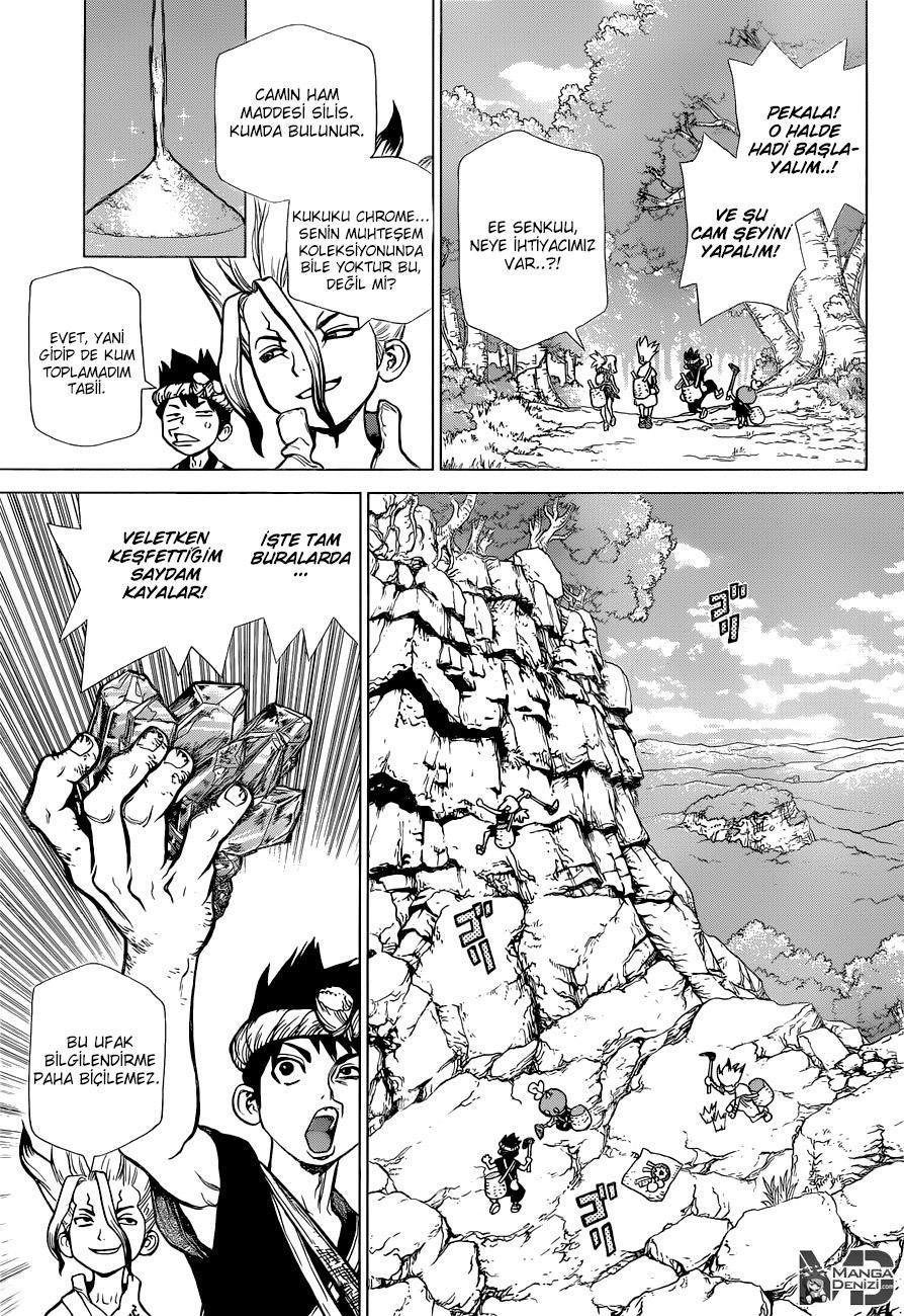 Dr. Stone mangasının 28 bölümünün 8. sayfasını okuyorsunuz.