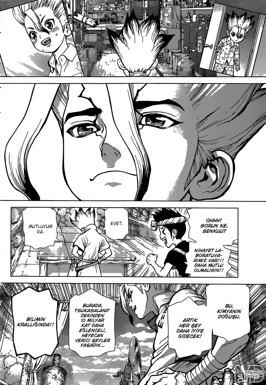 Dr. Stone mangasının 29 bölümünün 15. sayfasını okuyorsunuz.