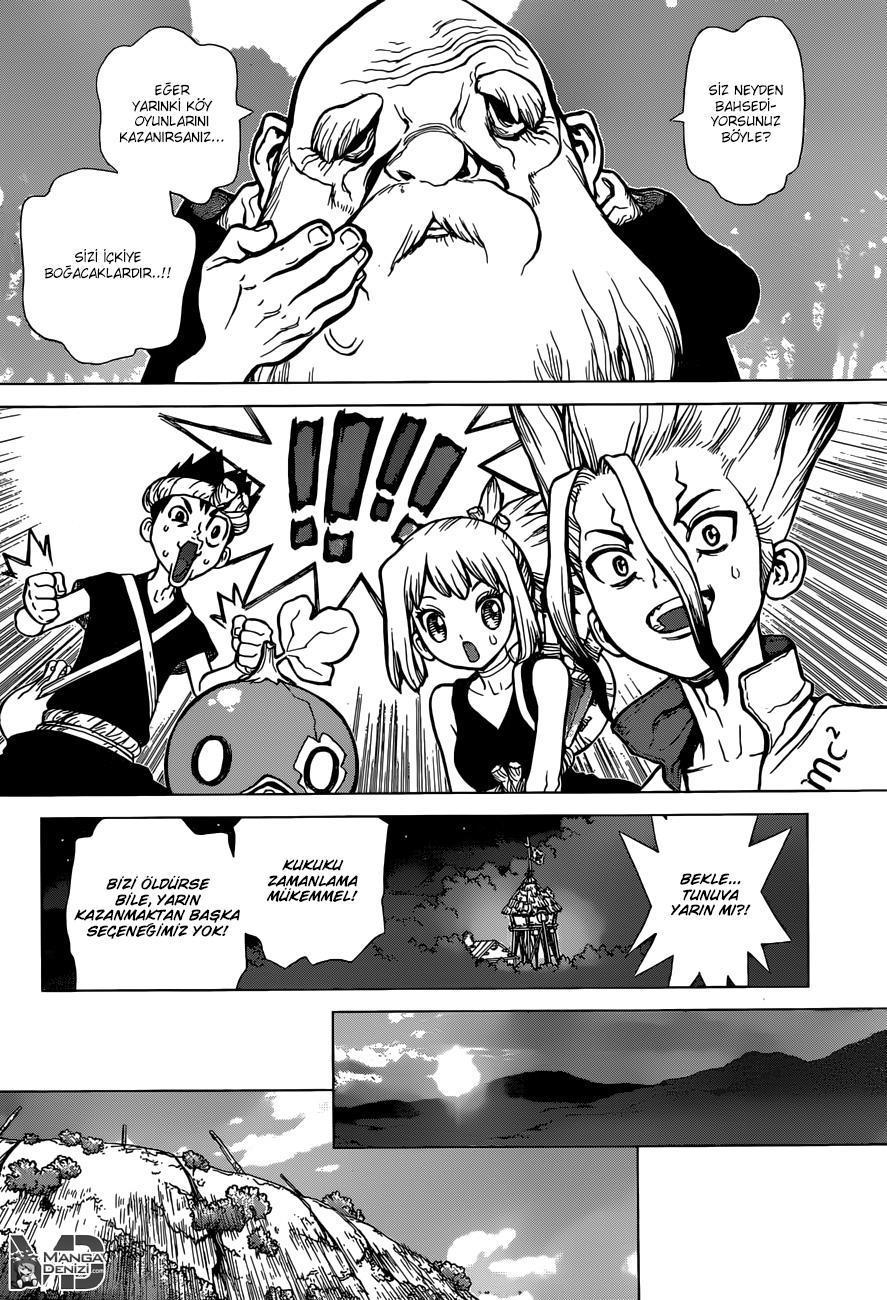 Dr. Stone mangasının 33 bölümünün 11. sayfasını okuyorsunuz.