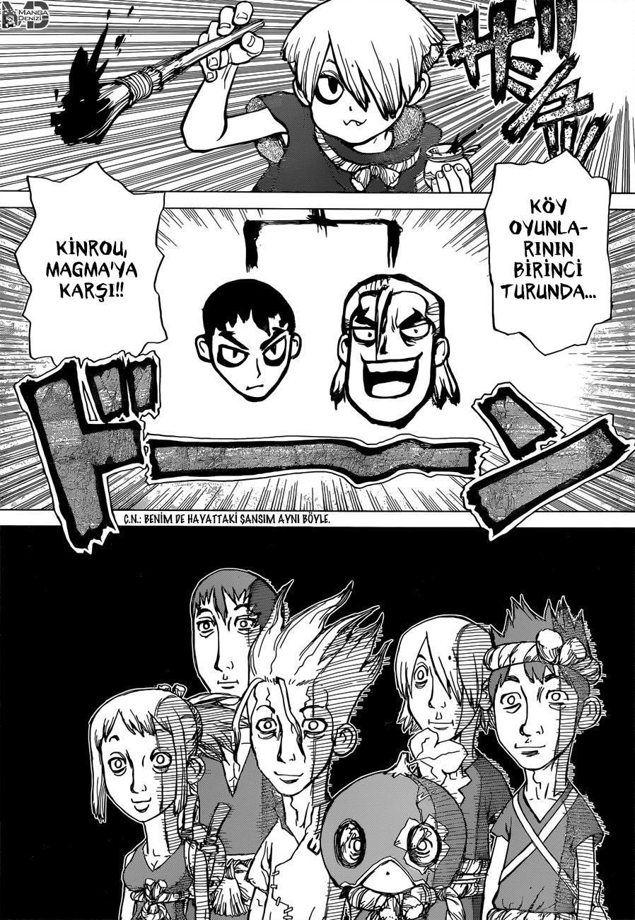 Dr. Stone mangasının 34 bölümünün 9. sayfasını okuyorsunuz.