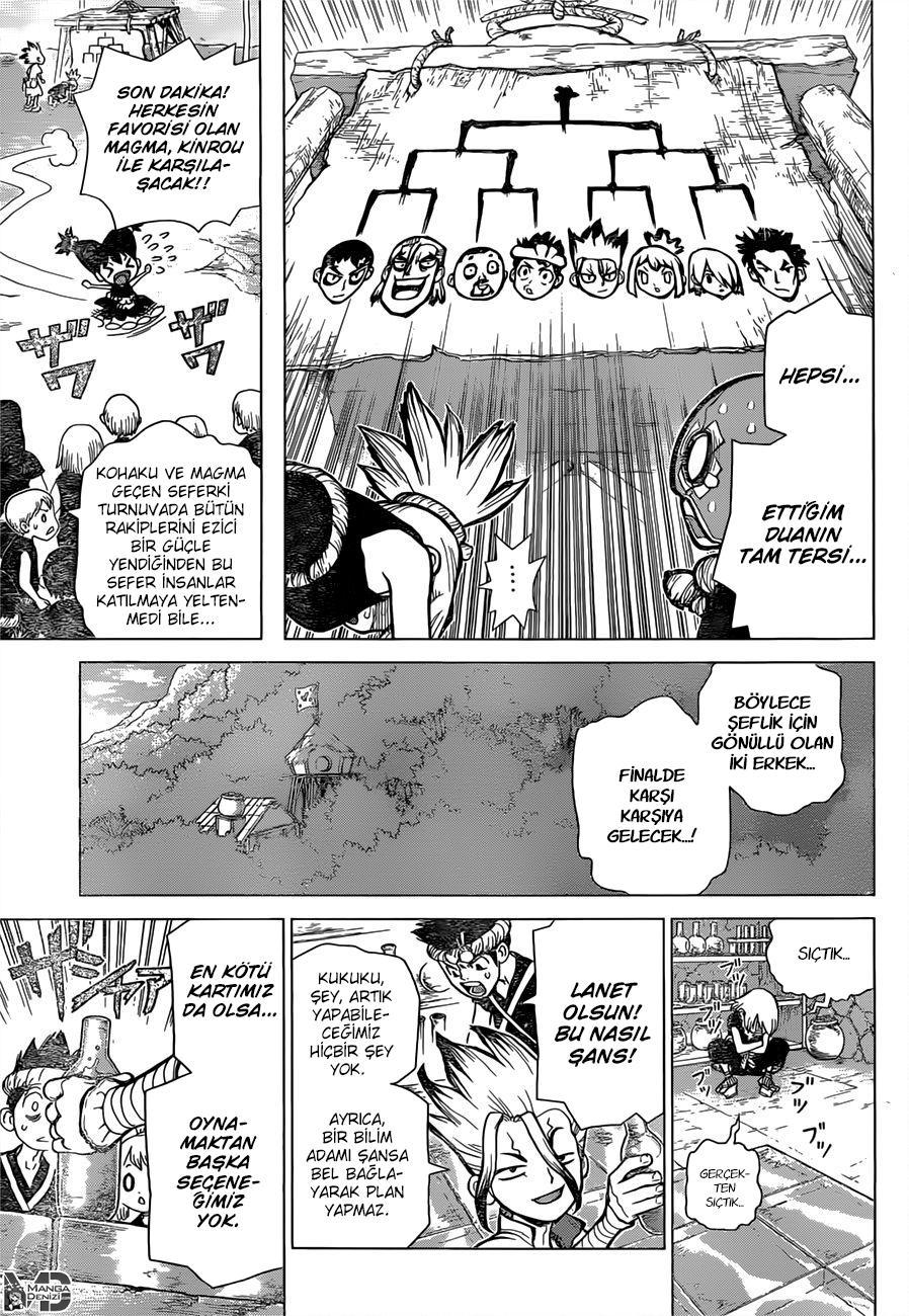 Dr. Stone mangasının 34 bölümünün 10. sayfasını okuyorsunuz.