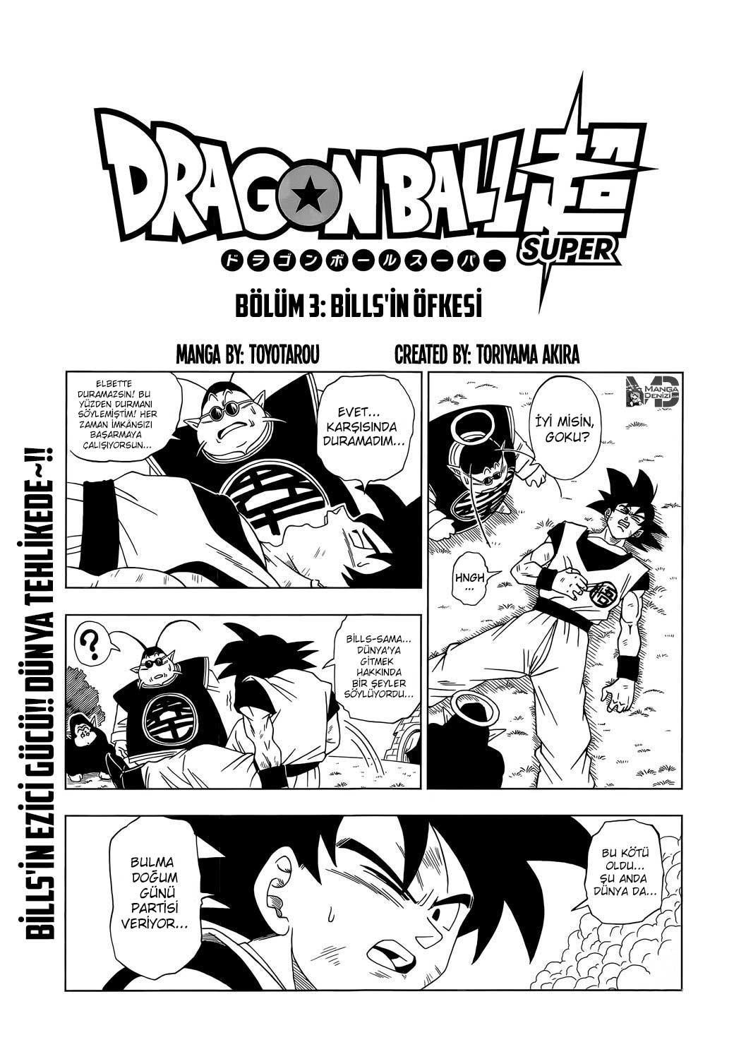 Dragon Ball Super mangasının 03 bölümünün 2. sayfasını okuyorsunuz.
