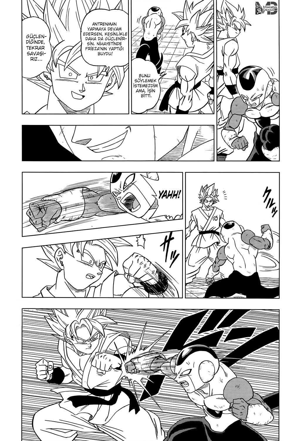 Dragon Ball Super mangasının 10 bölümünün 15. sayfasını okuyorsunuz.