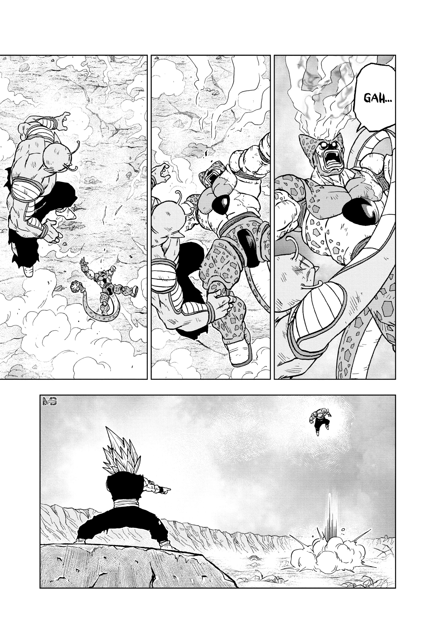 Dragon Ball Super mangasının 100 bölümünün 12. sayfasını okuyorsunuz.