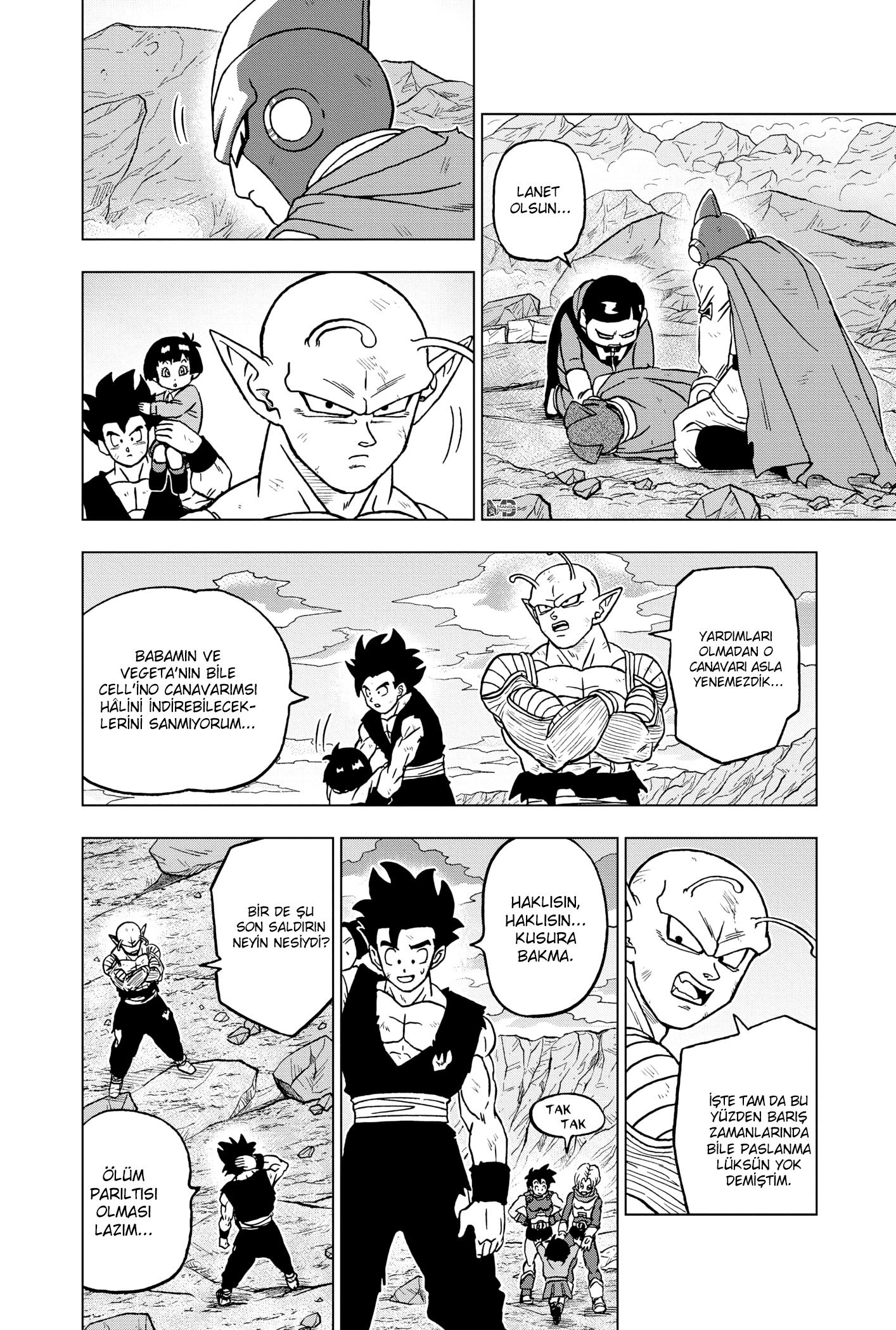 Dragon Ball Super mangasının 100 bölümünün 21. sayfasını okuyorsunuz.