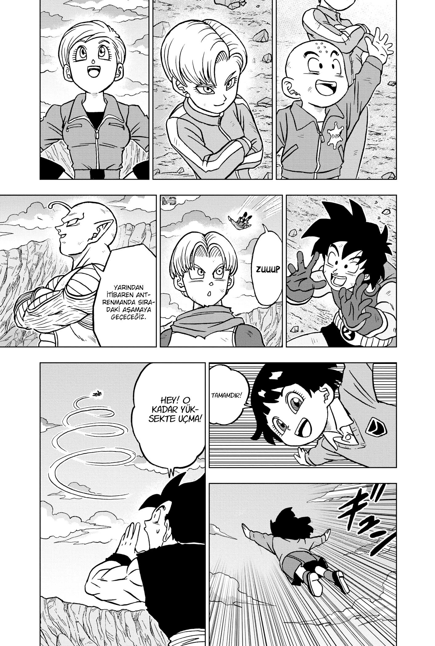 Dragon Ball Super mangasının 100 bölümünün 32. sayfasını okuyorsunuz.