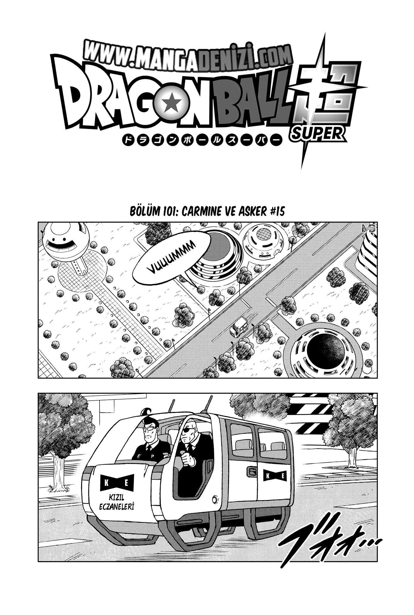 Dragon Ball Super mangasının 101 bölümünün 2. sayfasını okuyorsunuz.