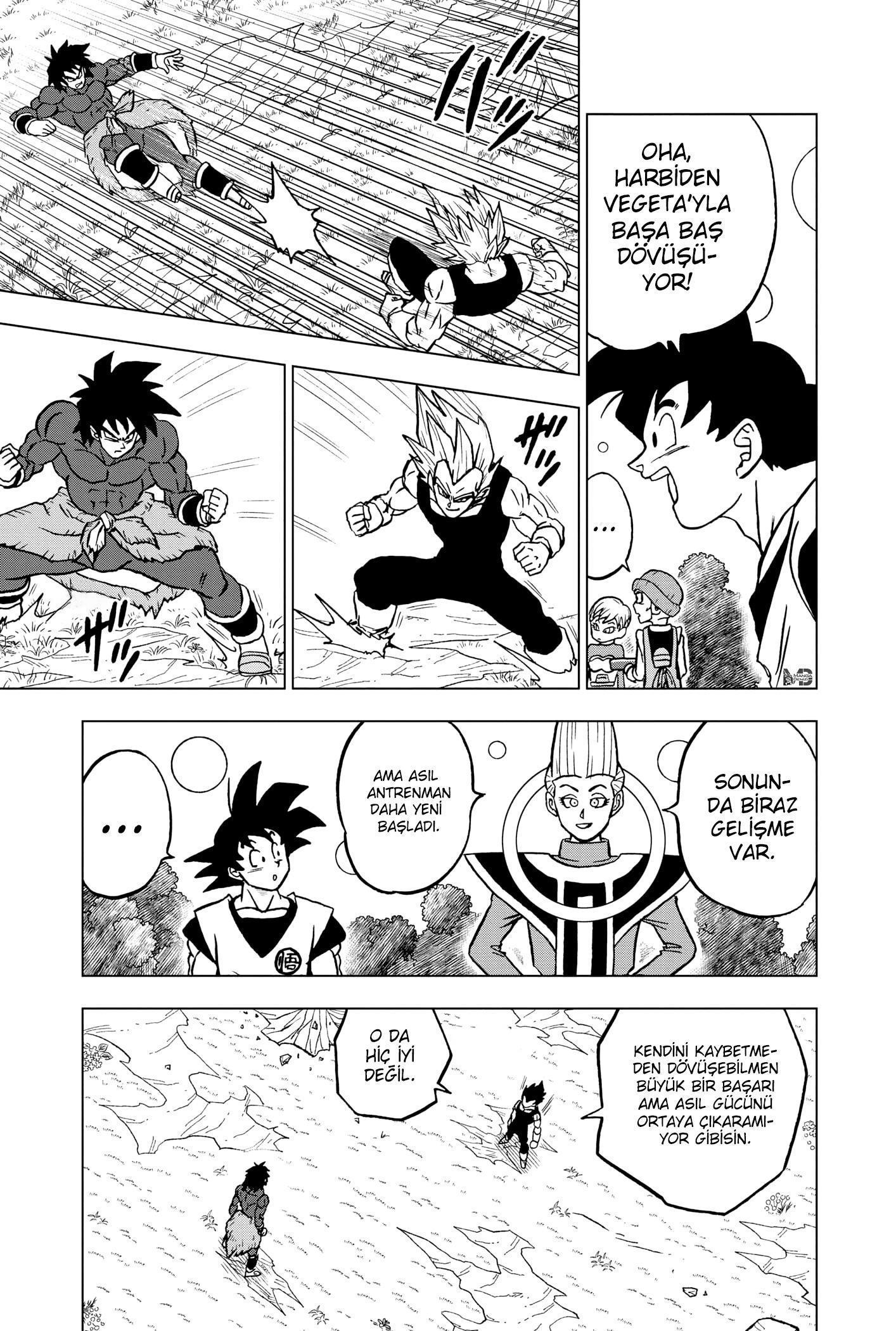 Dragon Ball Super mangasının 101 bölümünün 32. sayfasını okuyorsunuz.