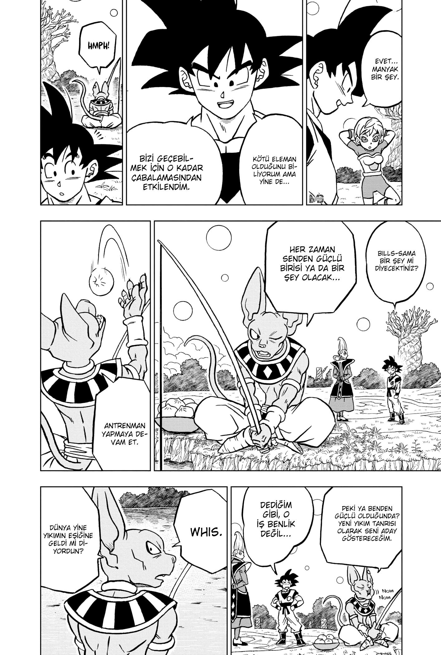 Dragon Ball Super mangasının 101 bölümünün 35. sayfasını okuyorsunuz.