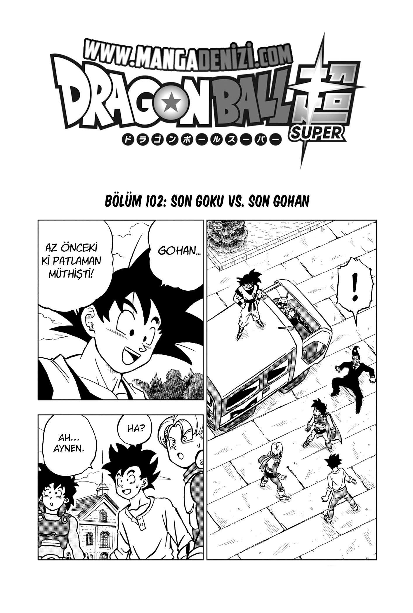 Dragon Ball Super mangasının 102 bölümünün 2. sayfasını okuyorsunuz.