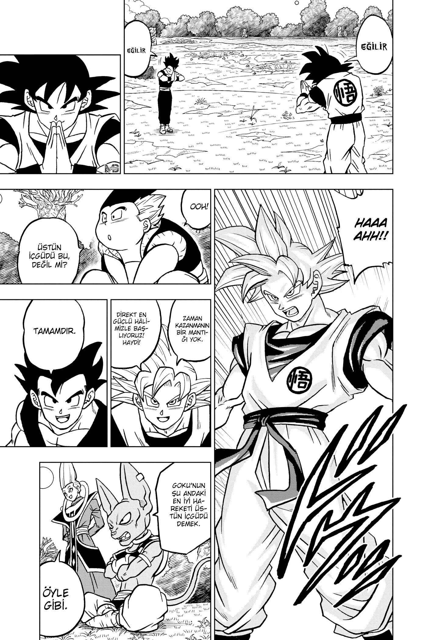 Dragon Ball Super mangasının 102 bölümünün 36. sayfasını okuyorsunuz.