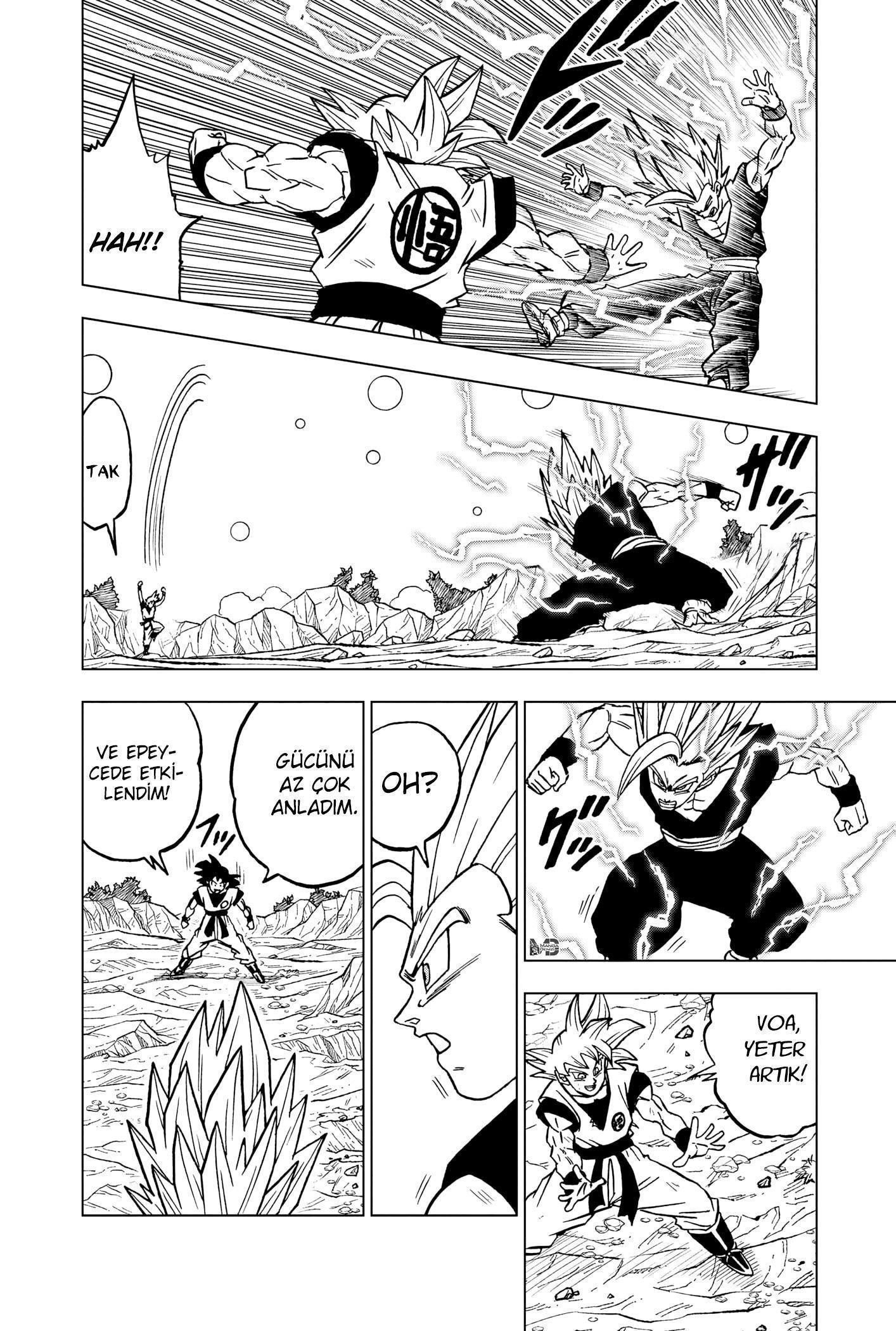 Dragon Ball Super mangasının 103 bölümünün 22. sayfasını okuyorsunuz.