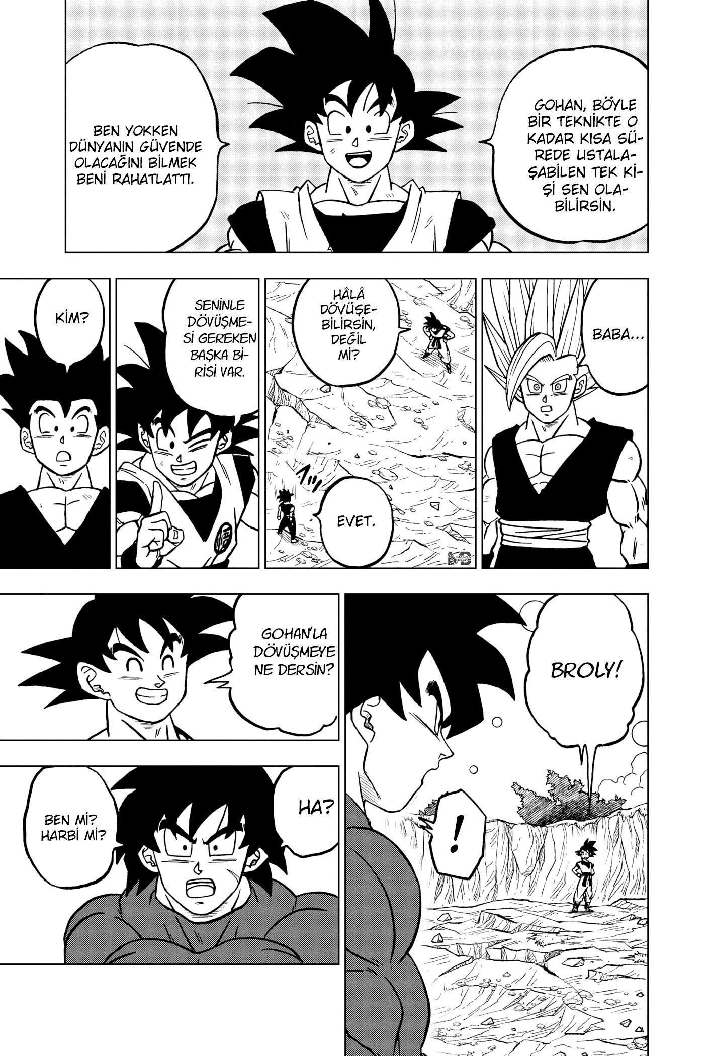 Dragon Ball Super mangasının 103 bölümünün 23. sayfasını okuyorsunuz.