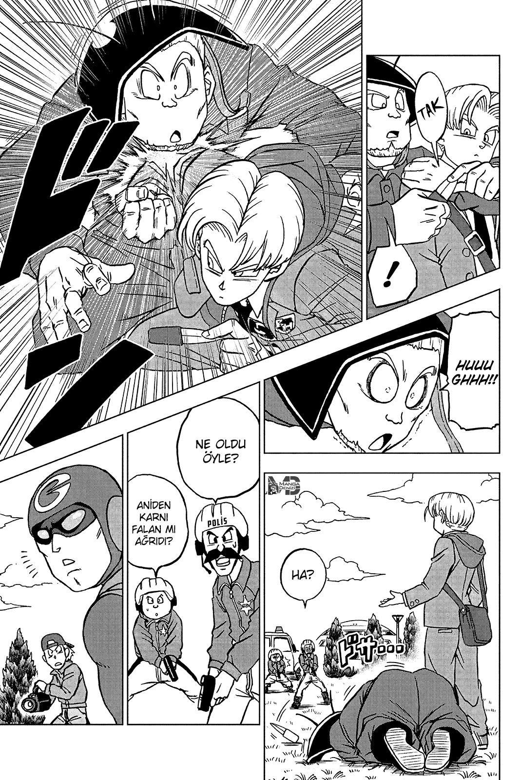 Dragon Ball Super mangasının 104 bölümünün 20. sayfasını okuyorsunuz.