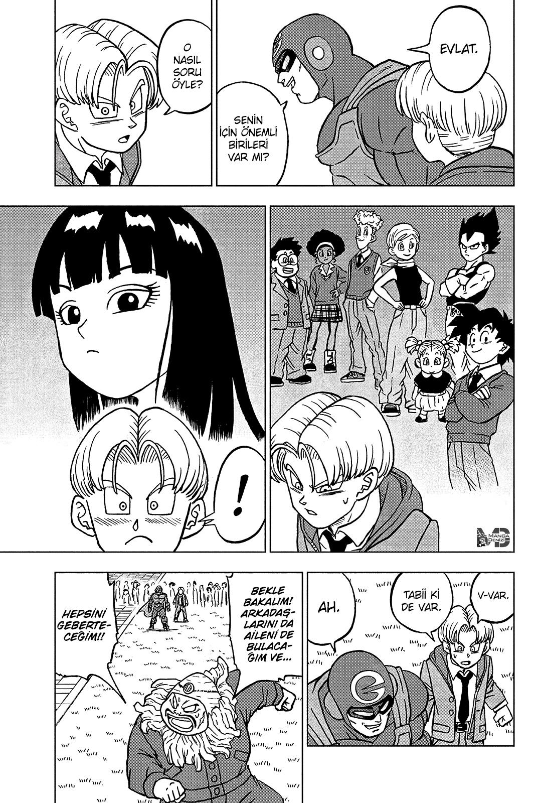 Dragon Ball Super mangasının 104 bölümünün 30. sayfasını okuyorsunuz.