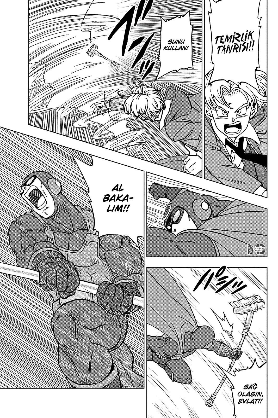 Dragon Ball Super mangasının 104 bölümünün 34. sayfasını okuyorsunuz.