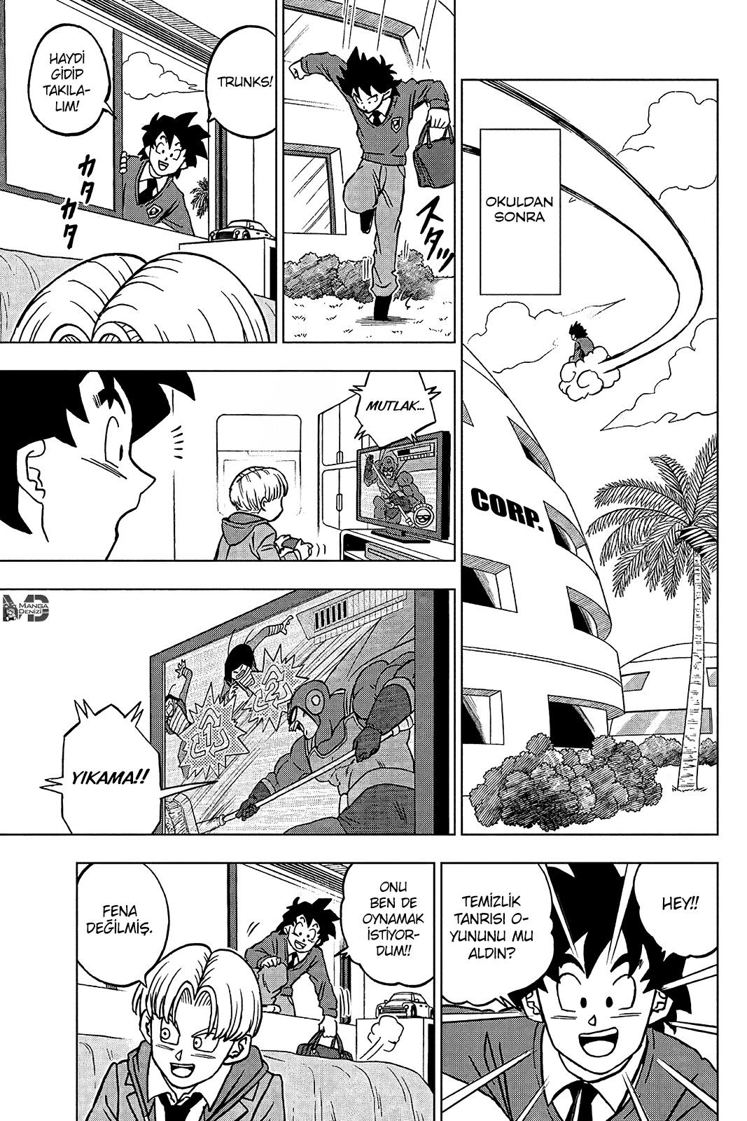 Dragon Ball Super mangasının 104 bölümünün 39. sayfasını okuyorsunuz.