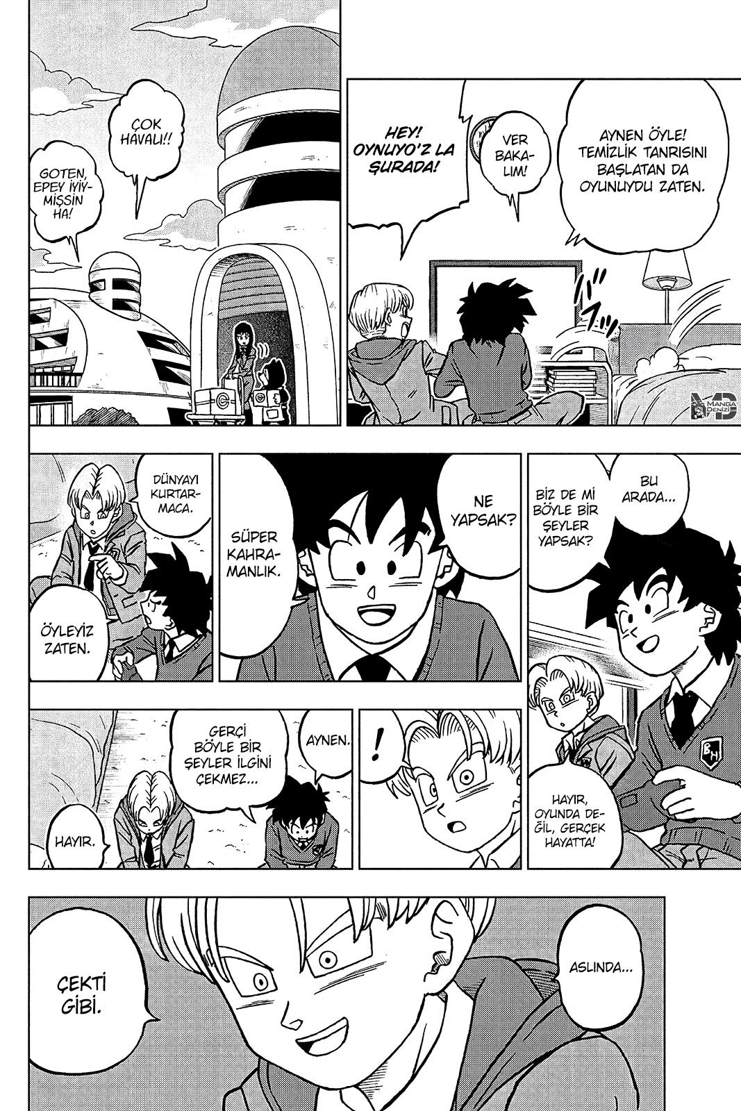 Dragon Ball Super mangasının 104 bölümünün 40. sayfasını okuyorsunuz.