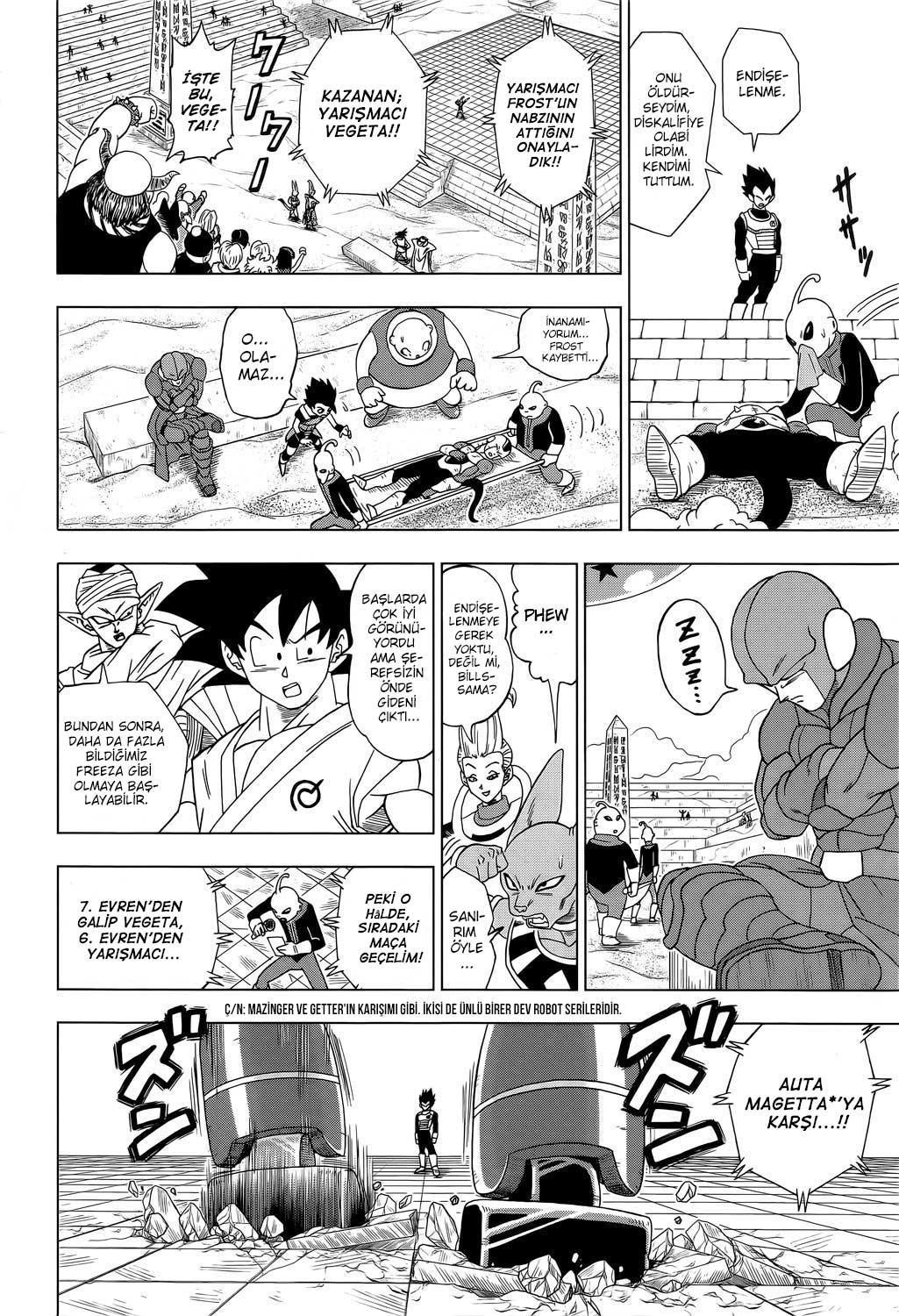 Dragon Ball Super mangasının 11 bölümünün 9. sayfasını okuyorsunuz.