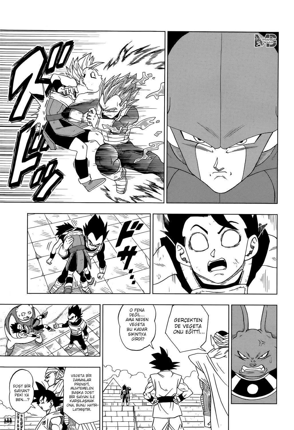Dragon Ball Super mangasının 12 bölümünün 16. sayfasını okuyorsunuz.