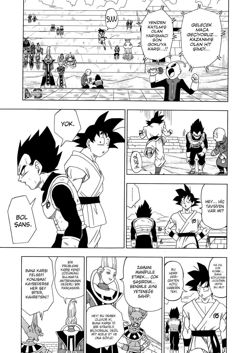 Dragon Ball Super mangasının 12 bölümünün 28. sayfasını okuyorsunuz.