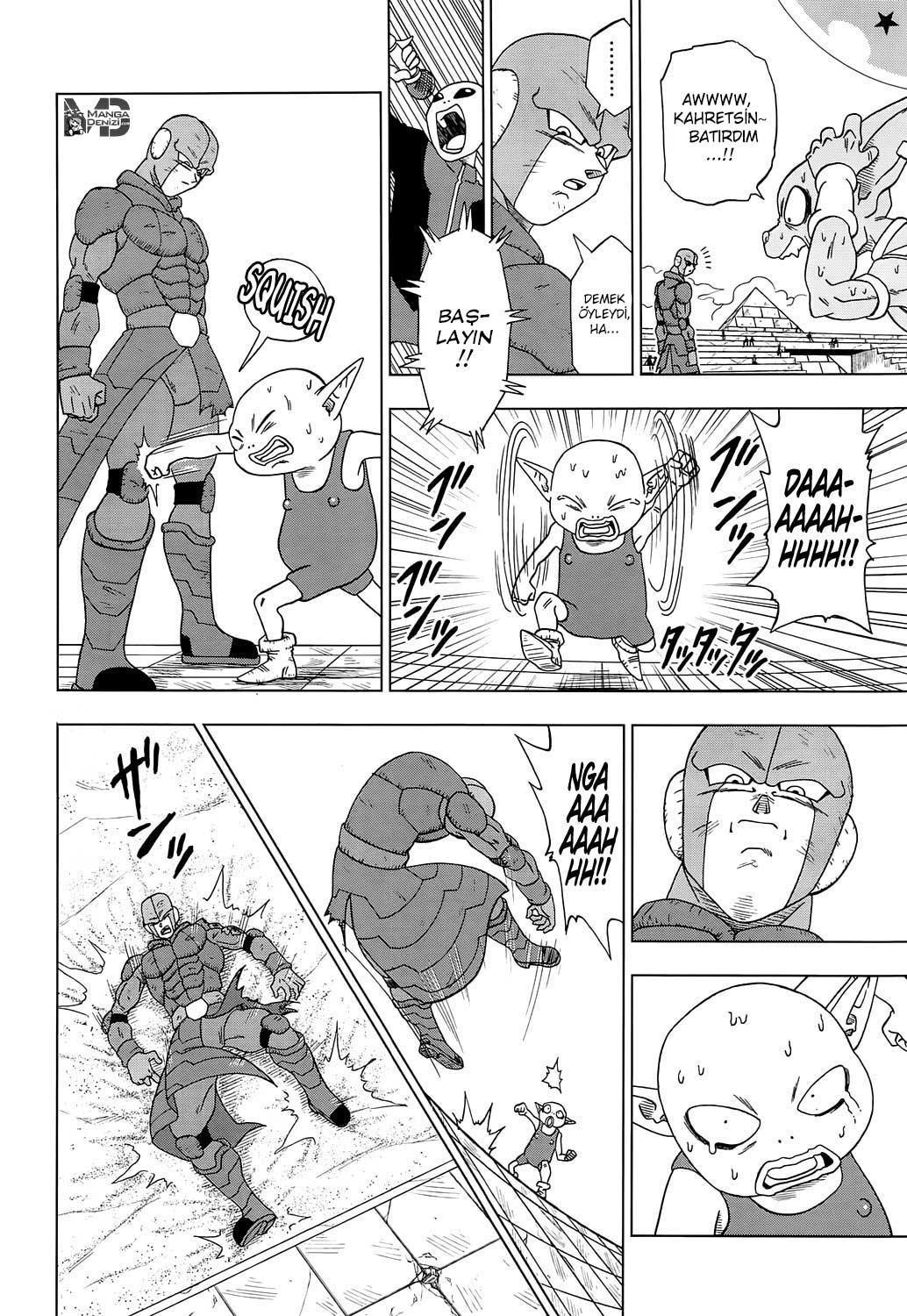 Dragon Ball Super mangasının 13 bölümünün 33. sayfasını okuyorsunuz.