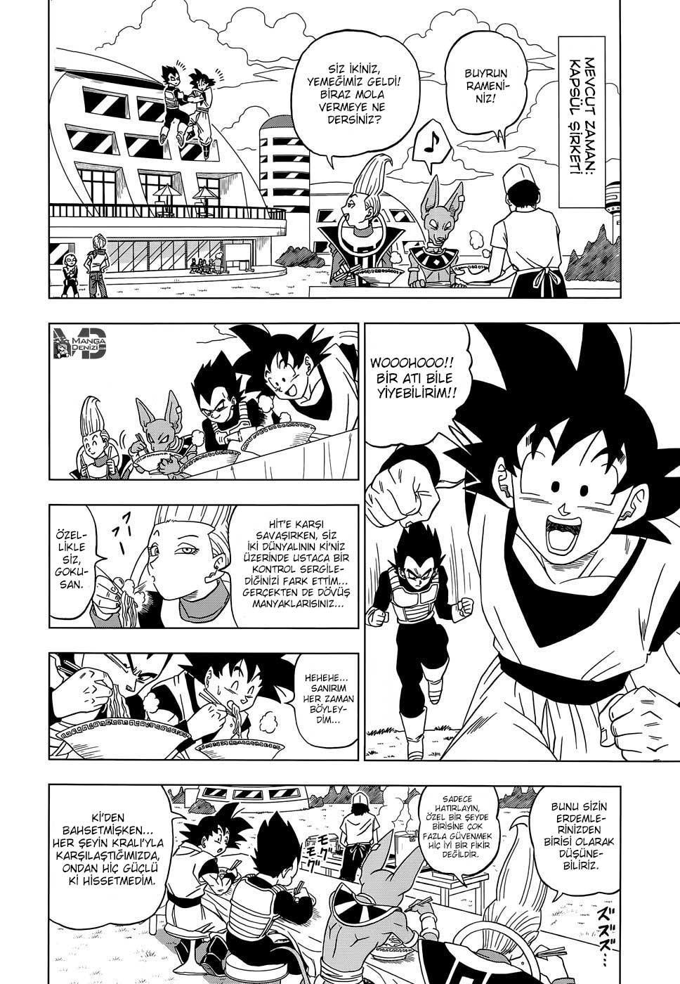 Dragon Ball Super mangasının 14 bölümünün 25. sayfasını okuyorsunuz.