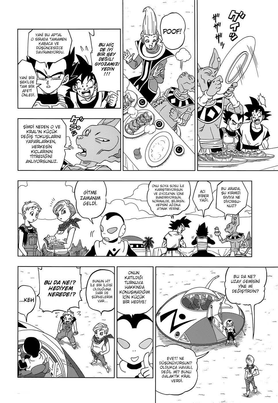 Dragon Ball Super mangasının 14 bölümünün 27. sayfasını okuyorsunuz.