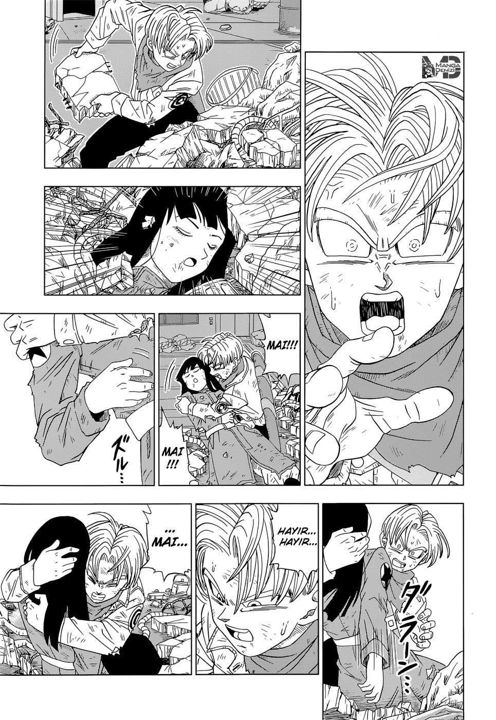 Dragon Ball Super mangasının 14 bölümünün 38. sayfasını okuyorsunuz.