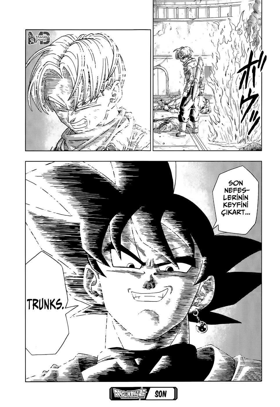 Dragon Ball Super mangasının 14 bölümünün 40. sayfasını okuyorsunuz.