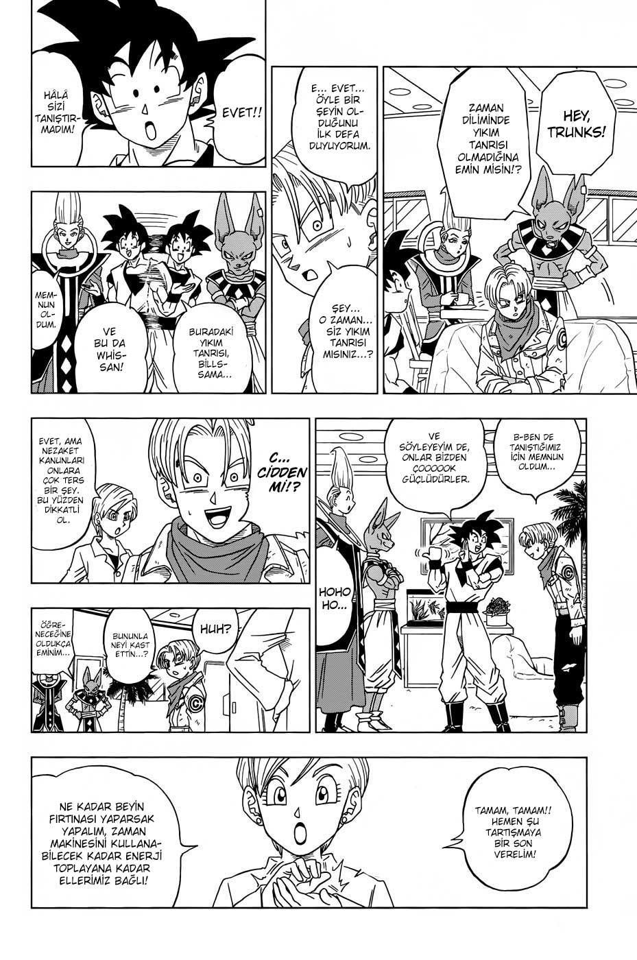 Dragon Ball Super mangasının 16 bölümünün 19. sayfasını okuyorsunuz.