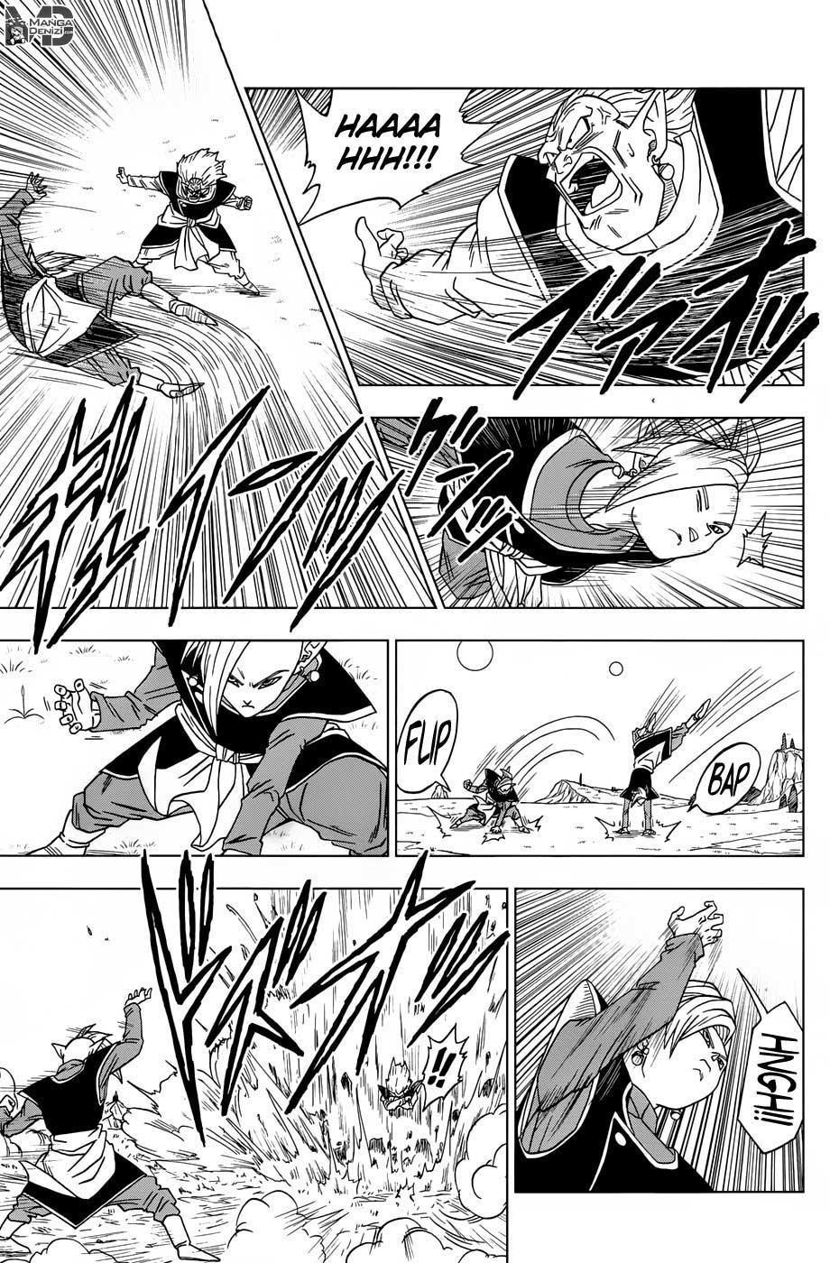 Dragon Ball Super mangasının 16 bölümünün 30. sayfasını okuyorsunuz.