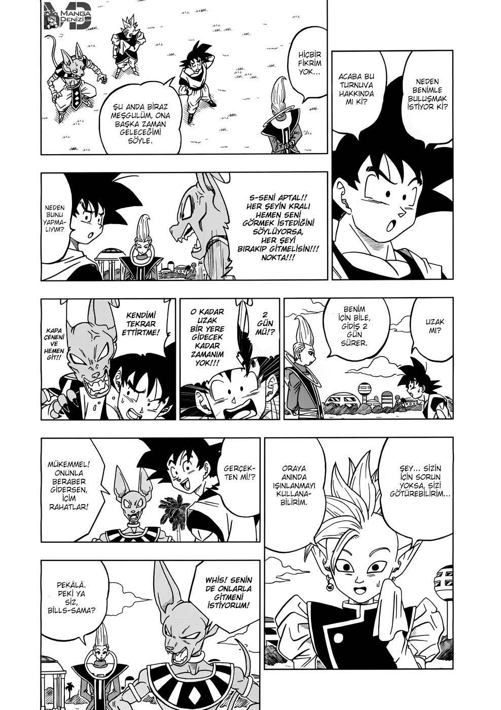 Dragon Ball Super mangasının 17 bölümünün 37. sayfasını okuyorsunuz.