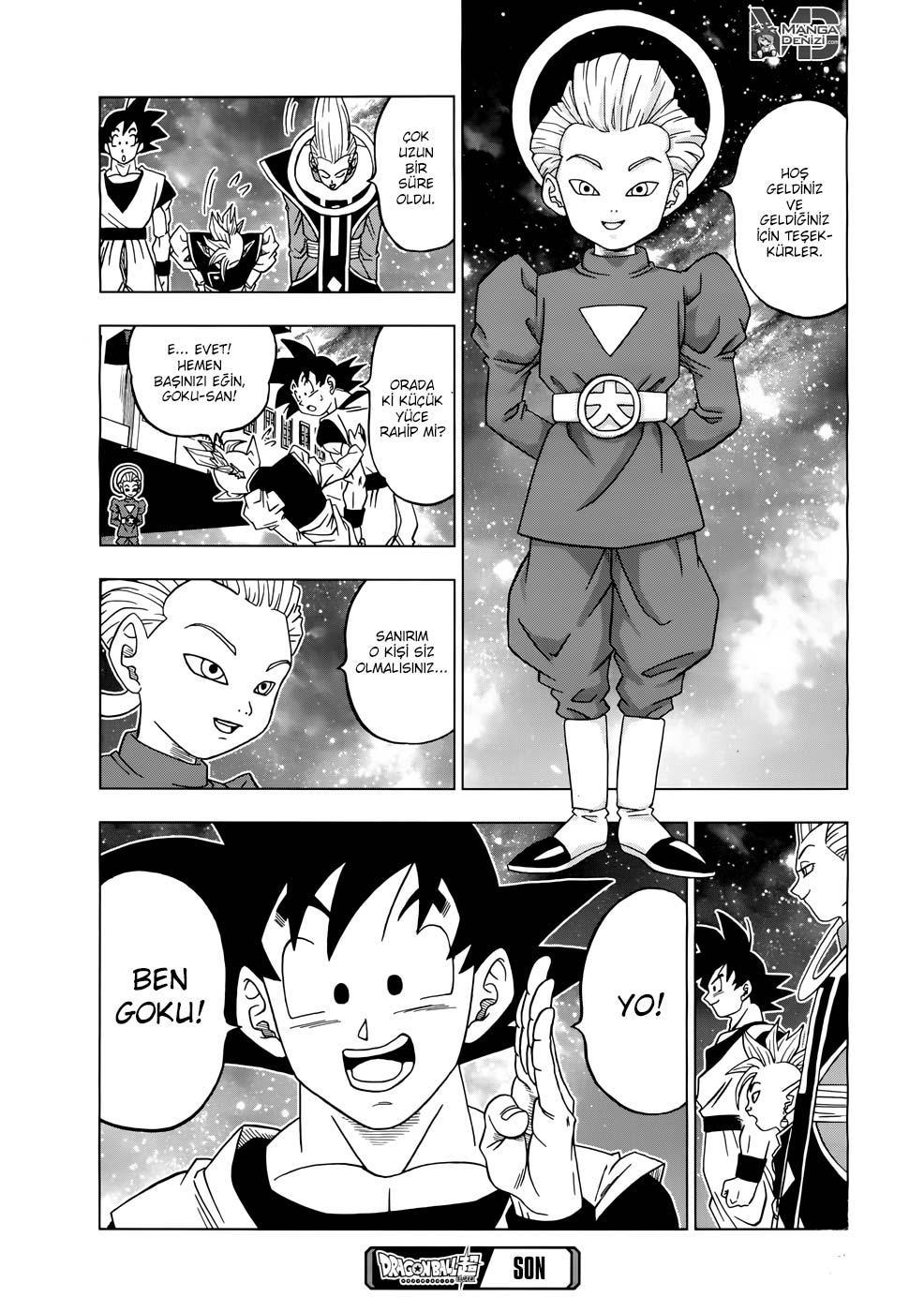Dragon Ball Super mangasının 17 bölümünün 40. sayfasını okuyorsunuz.
