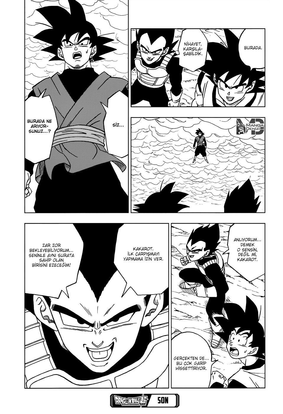 Dragon Ball Super mangasının 18 bölümünün 40. sayfasını okuyorsunuz.