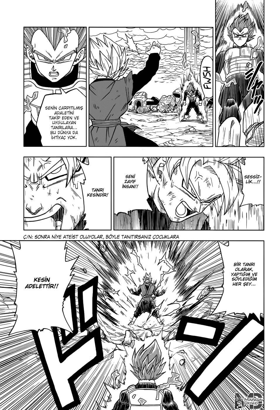 Dragon Ball Super mangasının 19 bölümünün 28. sayfasını okuyorsunuz.