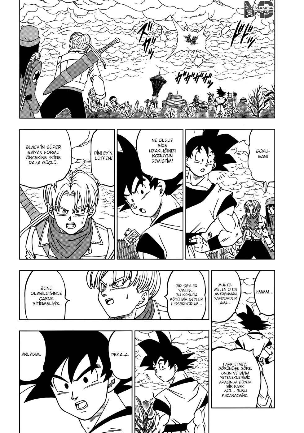 Dragon Ball Super mangasının 19 bölümünün 33. sayfasını okuyorsunuz.