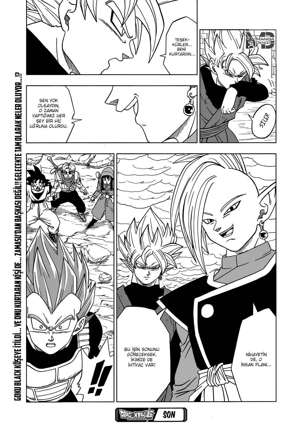 Dragon Ball Super mangasının 19 bölümünün 40. sayfasını okuyorsunuz.