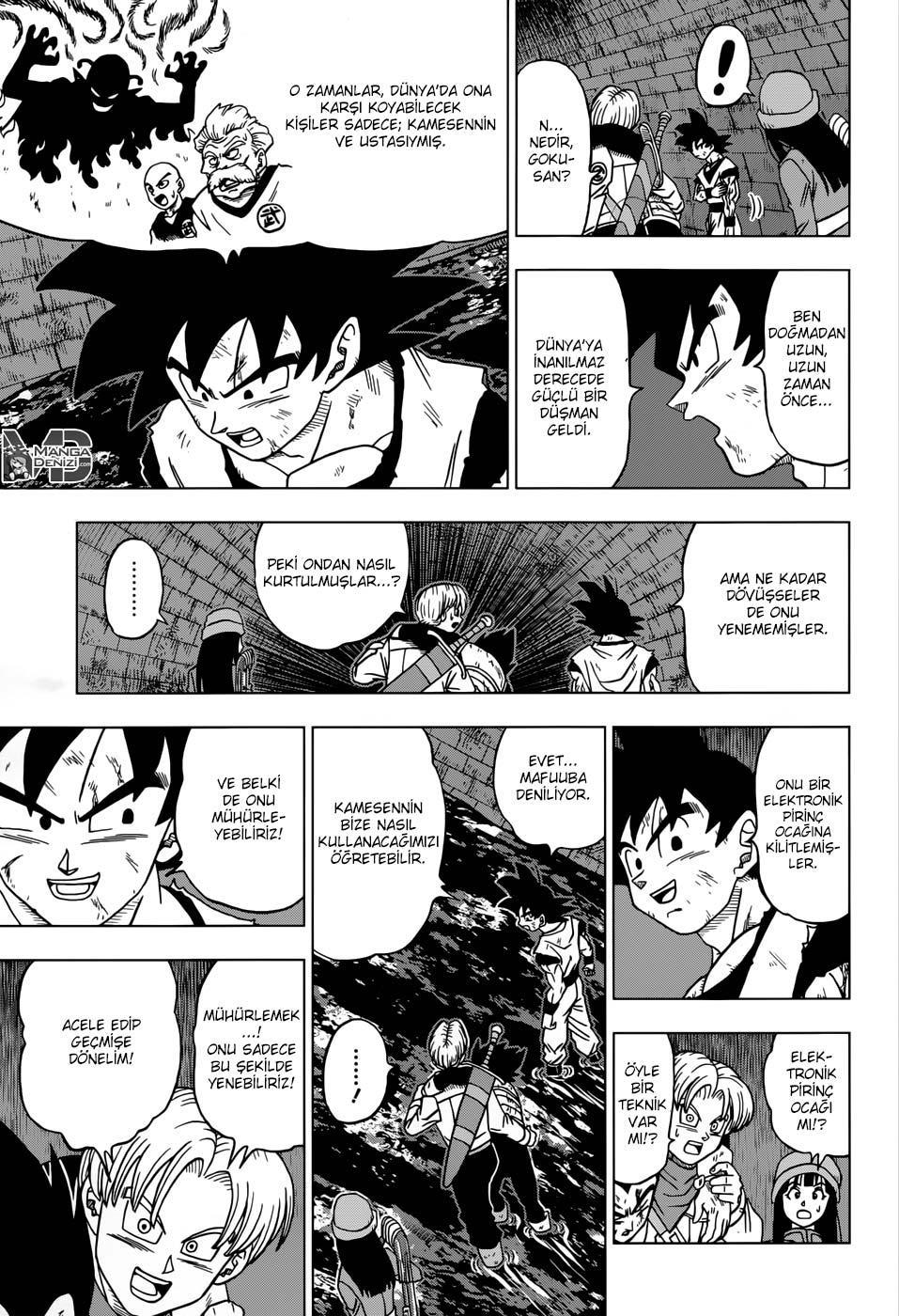 Dragon Ball Super mangasının 20 bölümünün 34. sayfasını okuyorsunuz.