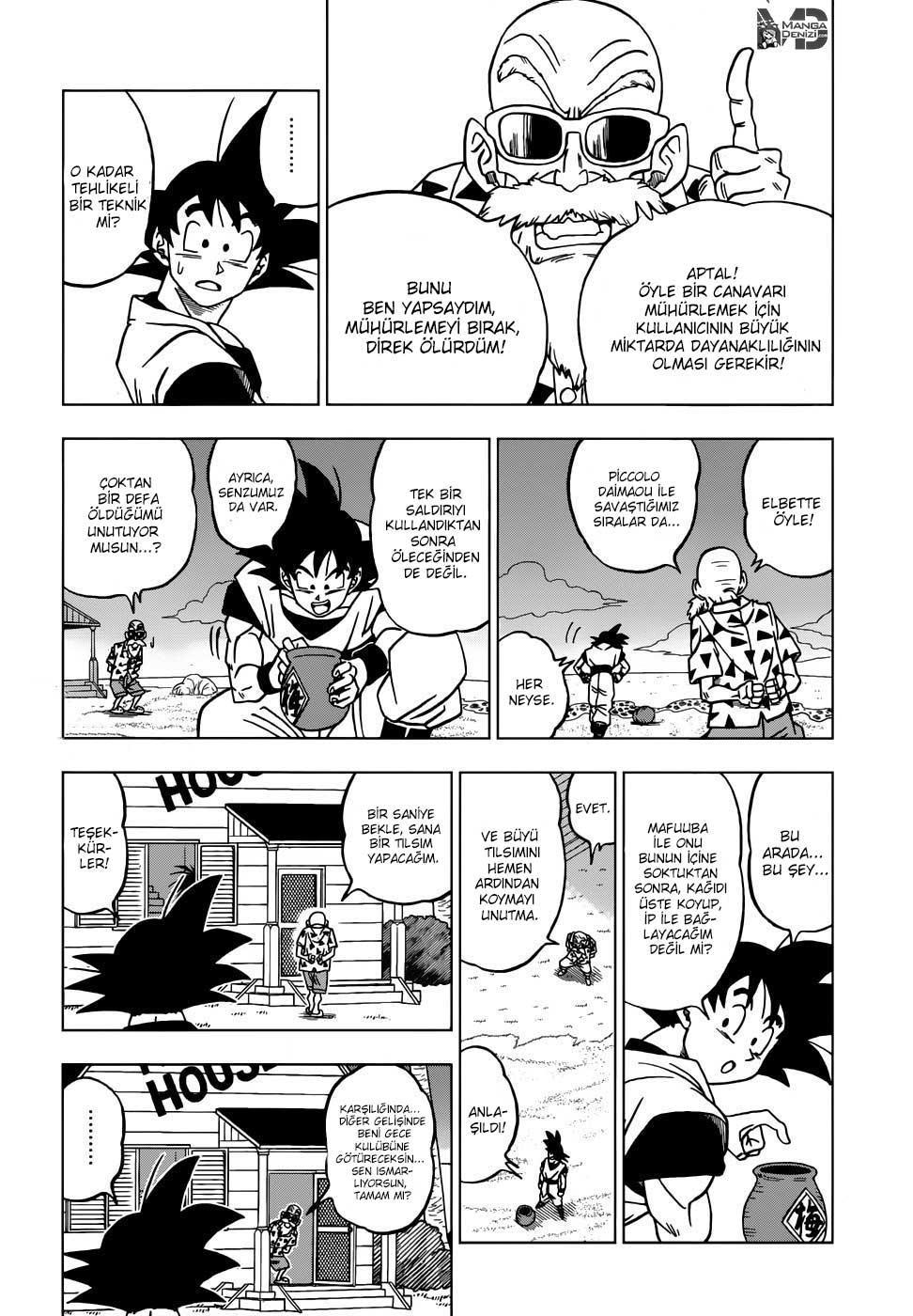 Dragon Ball Super mangasının 21 bölümünün 31. sayfasını okuyorsunuz.