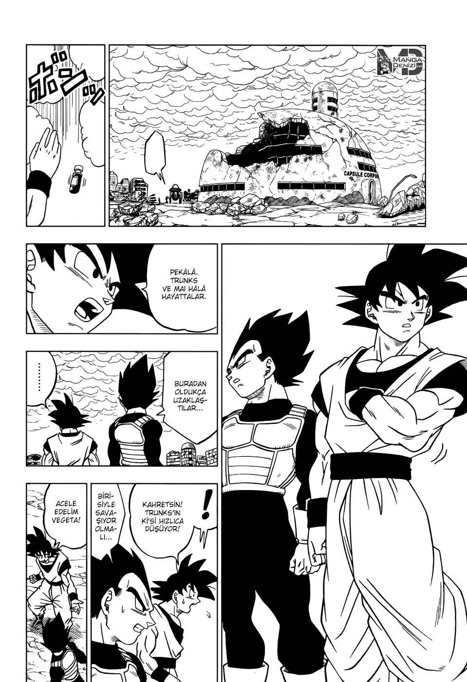 Dragon Ball Super mangasının 22 bölümünün 7. sayfasını okuyorsunuz.