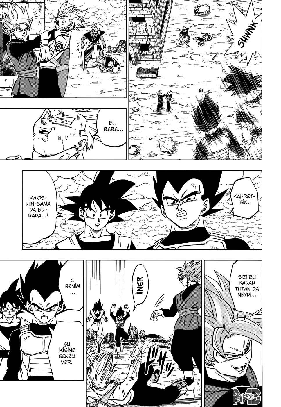 Dragon Ball Super mangasının 22 bölümünün 8. sayfasını okuyorsunuz.