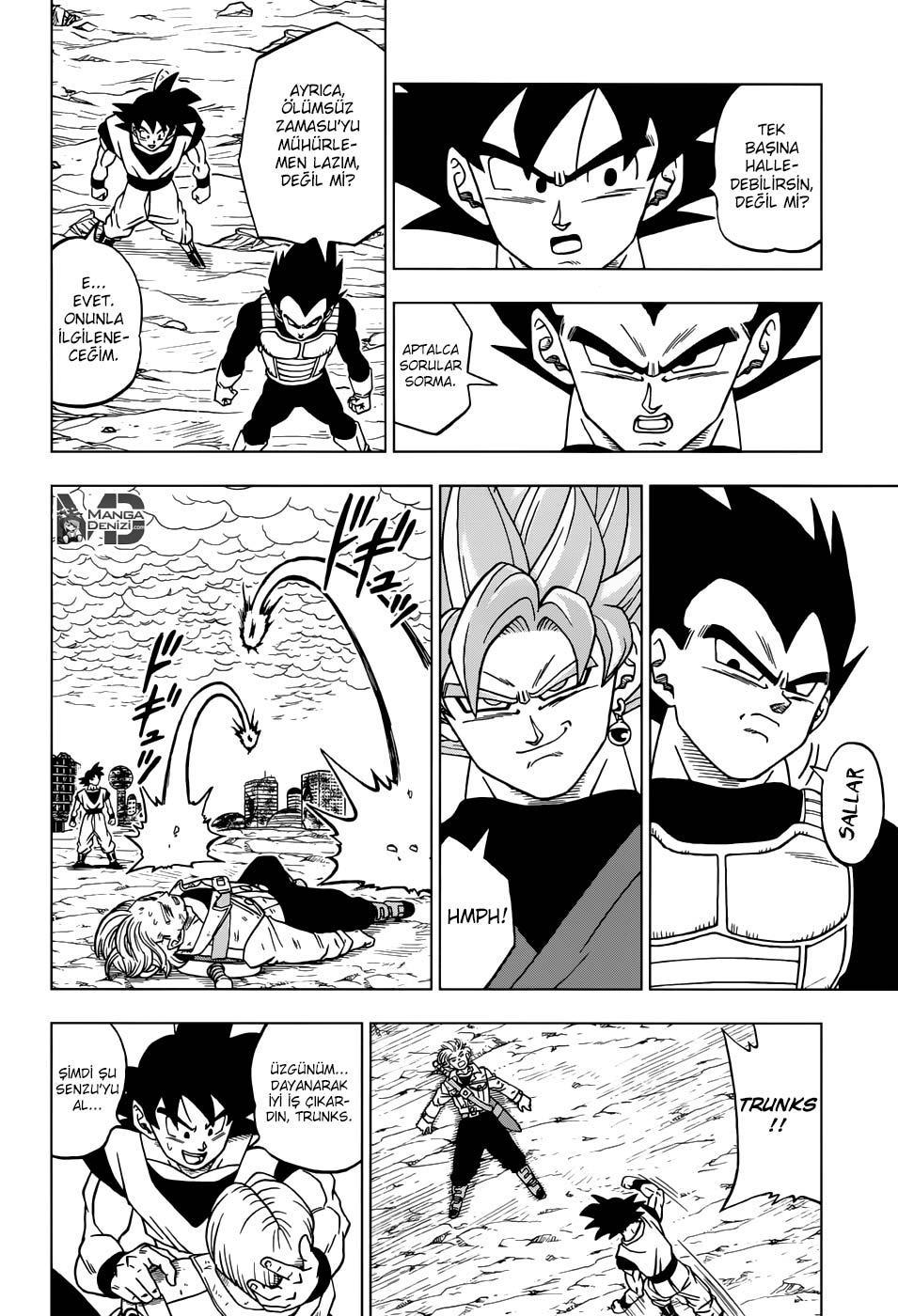 Dragon Ball Super mangasının 22 bölümünün 9. sayfasını okuyorsunuz.