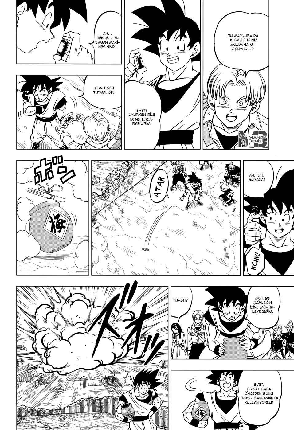 Dragon Ball Super mangasının 22 bölümünün 23. sayfasını okuyorsunuz.